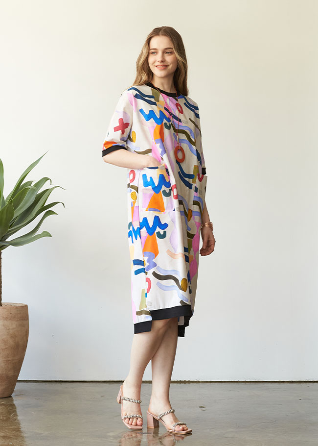 [THE A STORY] Fresco Dolman Dress (AFMPDF12) IV